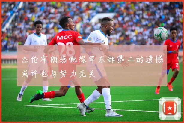 杰伦布朗感慨绿军东部第二的遗憾或许也与努力无关