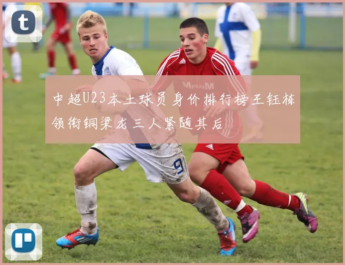 中超U23本土球员身价排行榜王钰栋领衔铜梁龙三人紧随其后